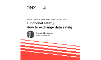 QNX Embedded Day Munich - ISIT