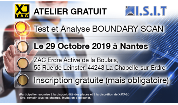 Workshop XJTAG - Nantes -Octobre 2019 - ISIT