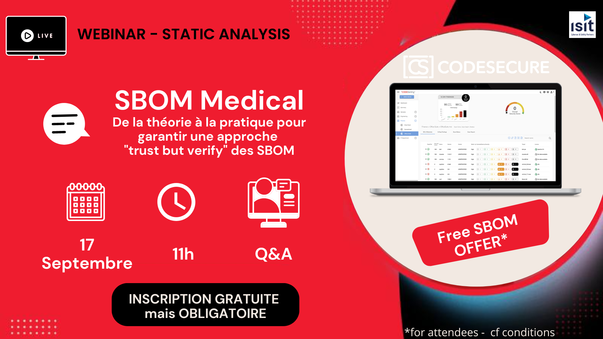 WEBINAR - STATIC ANALYSIS - FRANCE SEPT2024