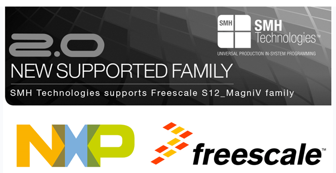 SMH Technologies supports Freescale S12_MagniV family