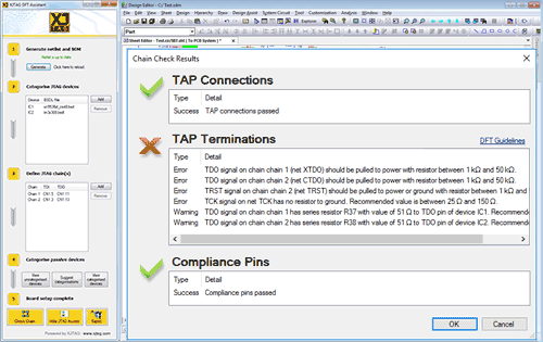 XJTAG Chain Checker